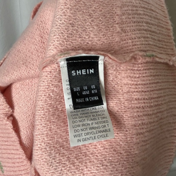 SHEIN Blush Pink Knit‎ Top - Picture 5 of 5